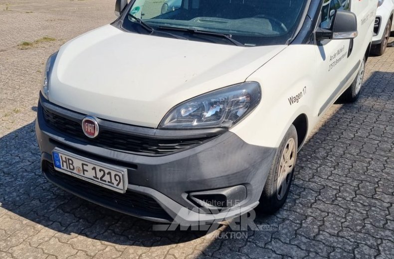 Fiat Doblo Multijet, Kleinkastenwagen, weiß
