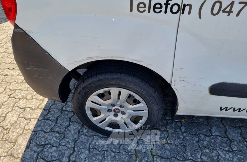 Fiat Doblo Multijet, Kleinkastenwagen, weiß
