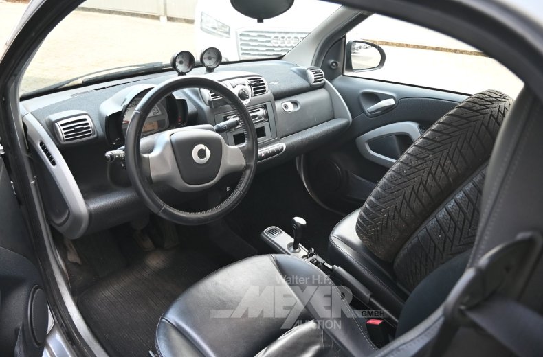 Smart fortwo cdi coupe softouch passion dpf, tridion silber