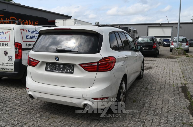 BMW 218D xDrive Gran Tourer, Alpinweiss III