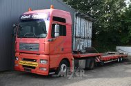 MAN TGA 18.390 4x2 Sattelzugmaschine, mit Tieflader Meusburger