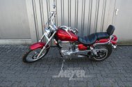 Motorrad Suzuki LS 650, rot