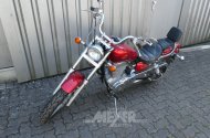 Motorrad Suzuki LS 650, rot
