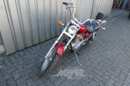 Motorrad Suzuki LS 650, rot