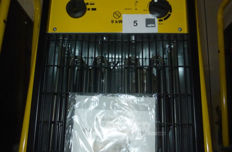 Elektro-Heizgerät, 9 kW