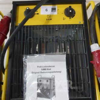 Elektro -Heizgerät, 9 kW
