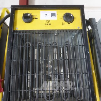 Elektro-Heizgerät, 9 kW