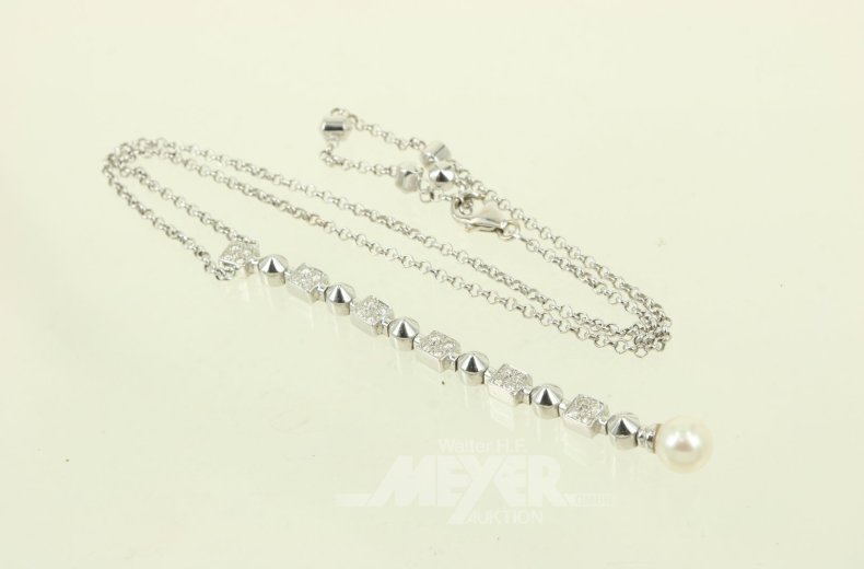 Collier mit Y-förmigen Anhänger