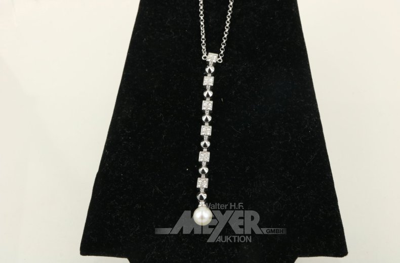 Collier mit Y-förmigen Anhänger