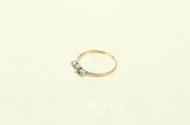 Ring mit 3 Altschliffdiamanten