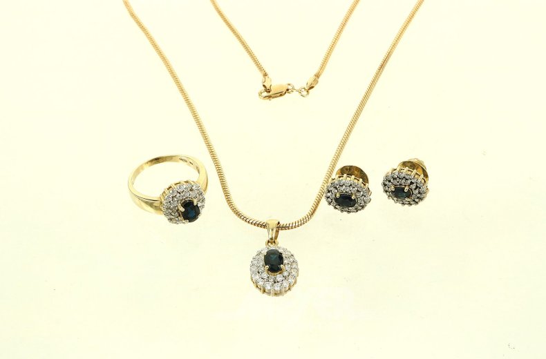 3-tlg. Schmuckset