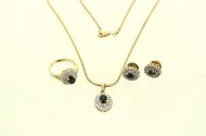 3-tlg. Schmuckset