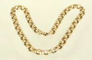 Gliederkette, Handarbeit, mit Bajonettverschluß