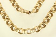 Gliederkette, Handarbeit, mit Bajonettverschluß