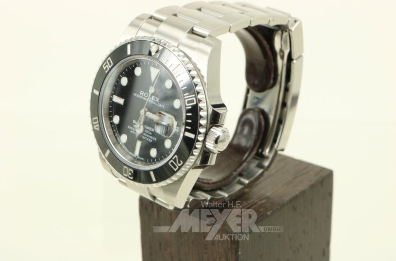 Herrenarmbanduhr Oyster Perpetual Date Submariner