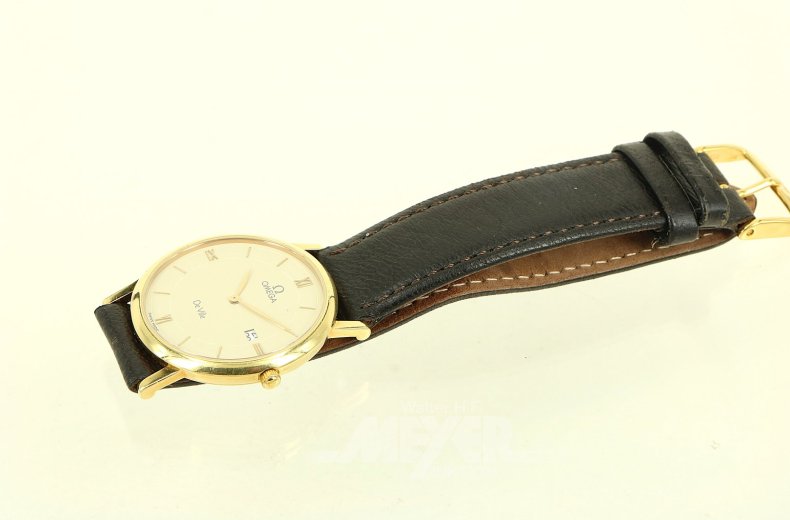 Herrenarmbanduhr in 750er GG