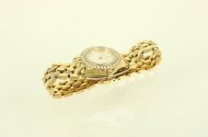 Damenarmbanduhr mit Brillantlünette