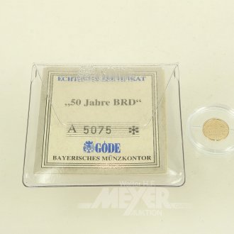 Kl. Sonderprägung "50 Jahre BRD"