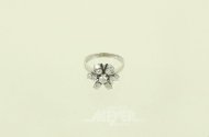 Ring mit Brillant von ca. 0,23ct