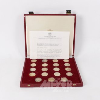 Sammlung Österreich Silbergedenkprägungen