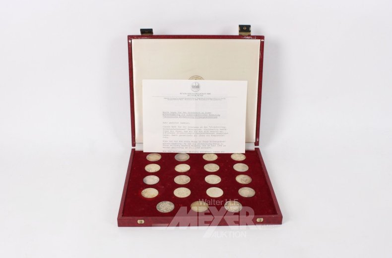 Sammlung Österreich Silbergedenkprägungen