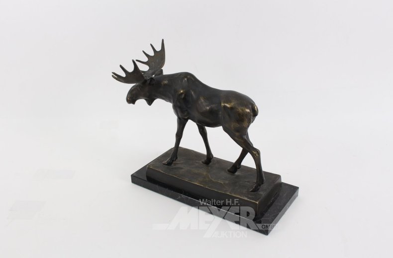 Skulptur "Elch"