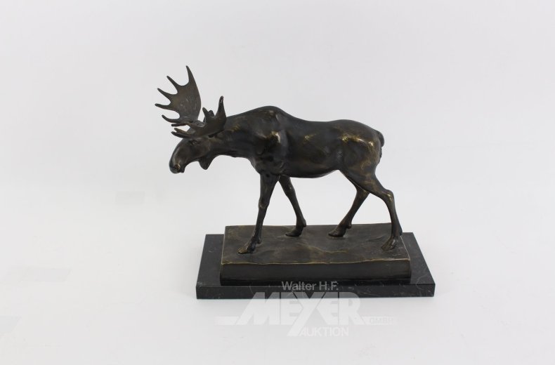 Skulptur "Elch"