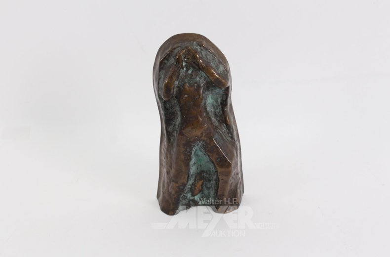 Bronzeskultptur "Der Rufer"