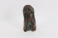 Bronzeskultptur "Der Rufer"