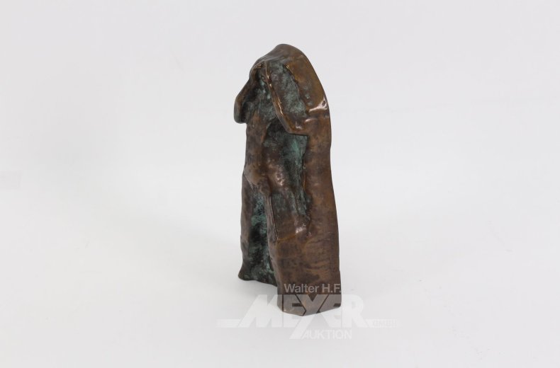 Bronzeskultptur "Der Rufer"