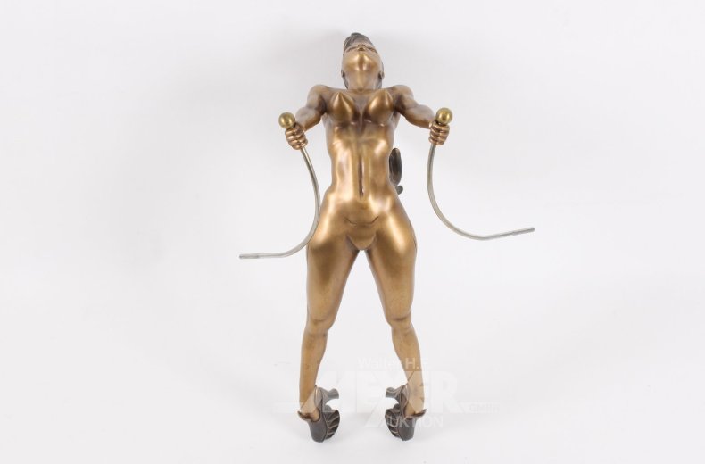 Bronzeskulptur "Schwebende Venus"