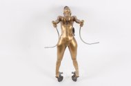 Bronzeskulptur "Schwebende Venus"