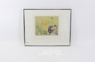 Farblithographie "Die kleine Versuchung des Antonius"