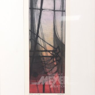 Lithographie "List Hafen"