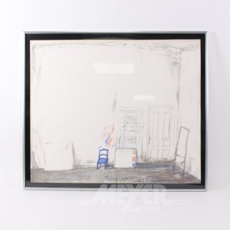 Lithographie "Macht kaputt, was euch kaputt macht"