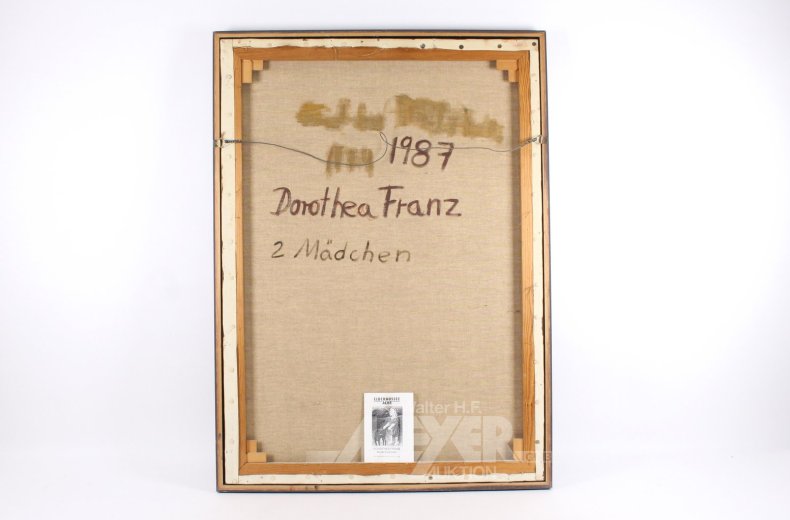 Gemälde "Zwei Mädchen"