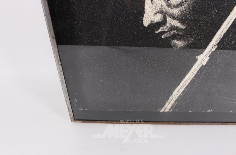 Hochwertiger Kunstdruck "Oscar Pettiford"