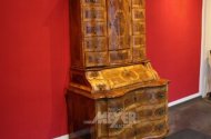 Barock-Aufsatzkommode, 18. Jh. mit Schreibfach, Tabernakelaufsatz