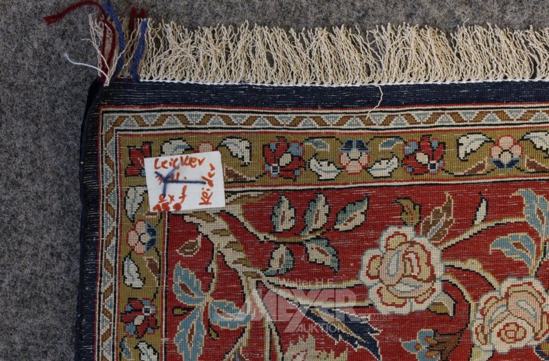 Seiden-Ghom Teppich
