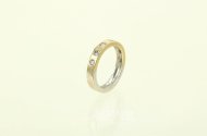Ring mit 7 Brillanten von ges. ca. 0,40ct