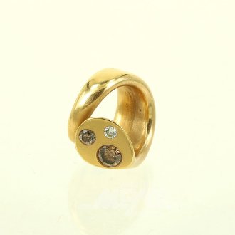 Ring, moderne Schlangenform