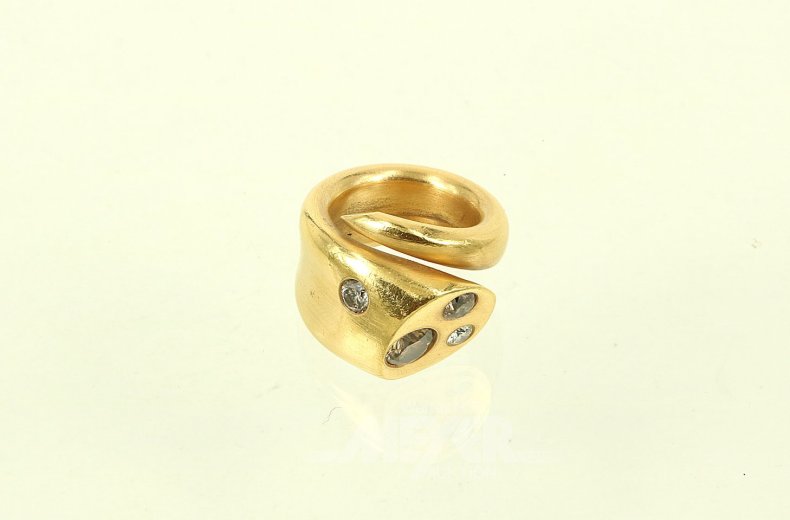 Ring, moderne Schlangenform