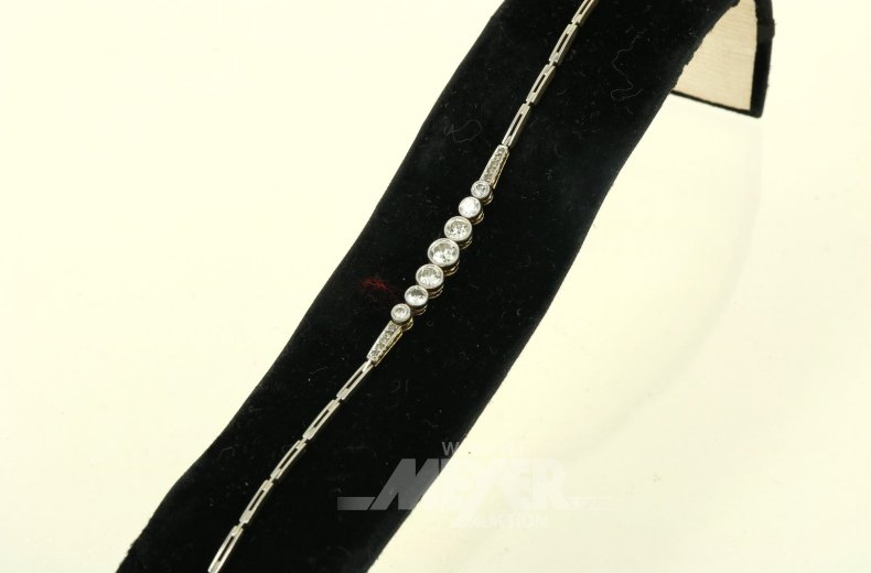Filigranes Armband im Art Déco-Stil