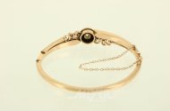 Armreif mit 1 Brillant von ca. 0,25ct