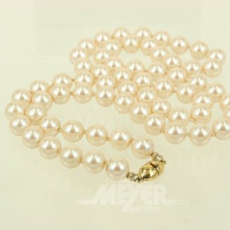 Modeschmuck-Perlenkette von Monet