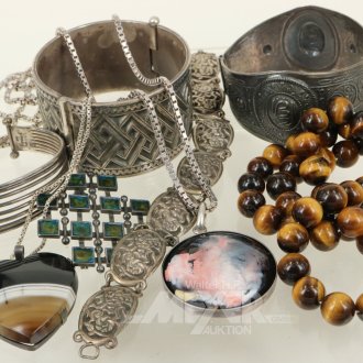 Konvolut Silberschmuck