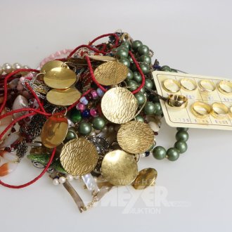 Konvolut Modeschmuck