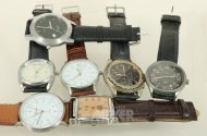 8 Herrenarmbanduhren