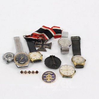 6 versch. Armbanduhren