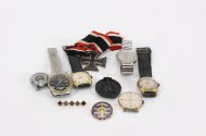 6 versch. Armbanduhren